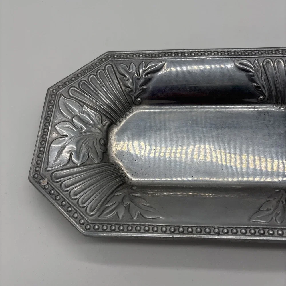 Lenox Butler's Pantry Bread Tray. Silver 18 X 8